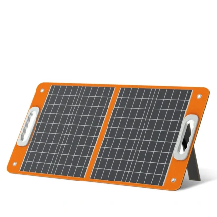 FlashFish 18V 60W Foldable Solar Panel Portable Solar Charger DC USB-C QC3.0