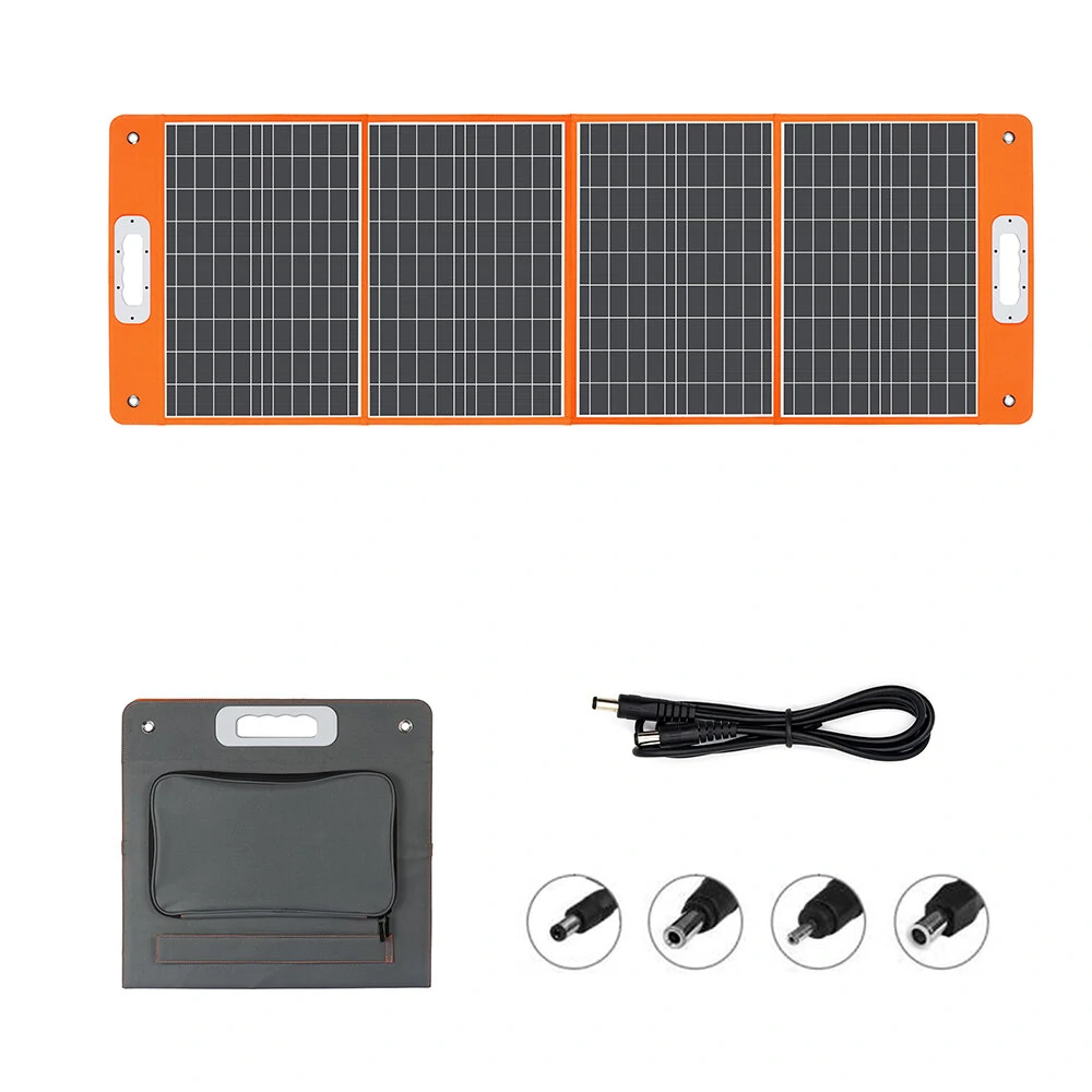 FlashFish TSP 18V 100W Foldable Solar Panel Portable Solar Charger DC/USB