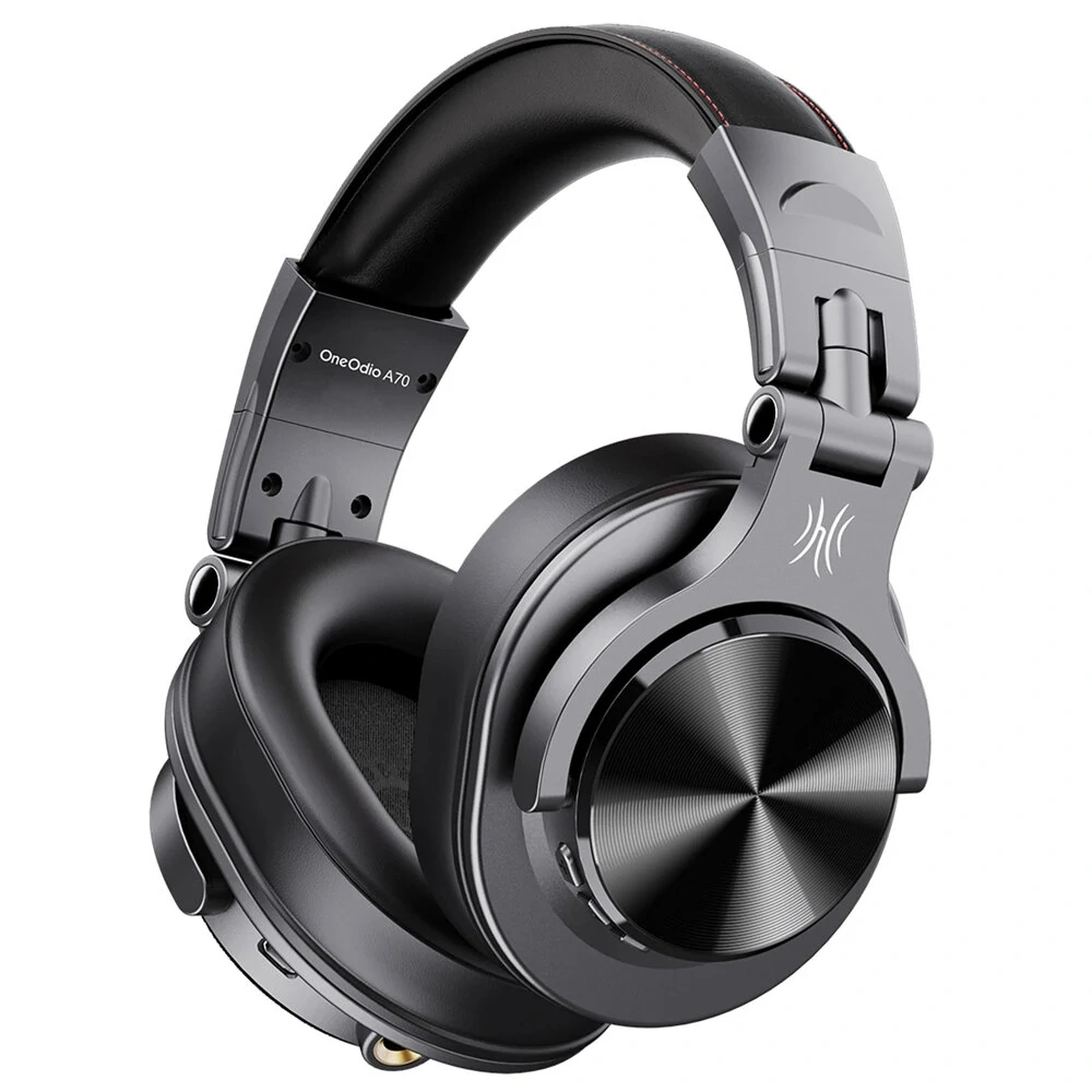 OneOdio A70 Bluetooth Headphones Hi-Res Audio Studio Monitor DJ Headphones