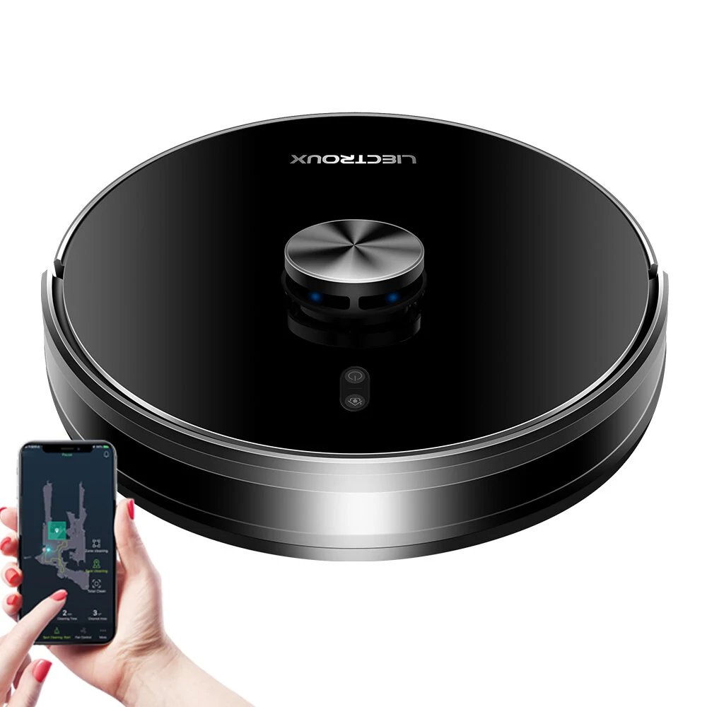 LIECTROUX X6 Robot Vacuum Cleaner 6500Pa LDS Laser Navigation