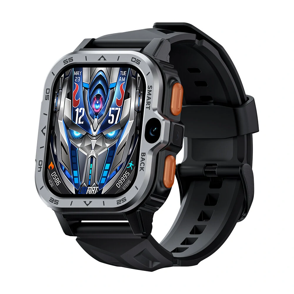 LOKMAT APPLLP 4 MAX 4G Android Smart Watch Phone 2.02 inch GPS WIFI Heart Rate SpO2