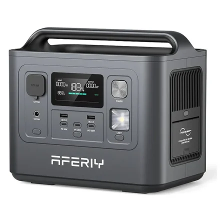 Aferiy P010 800W 512Wh LiFePO4 Portable Power Station Solar Generator
