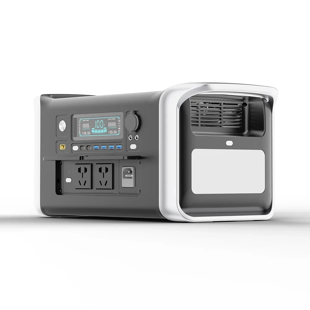 UAPOW Apower1000 1024Wh LiFePO4 Solar Generator 1800W AC PD 100W