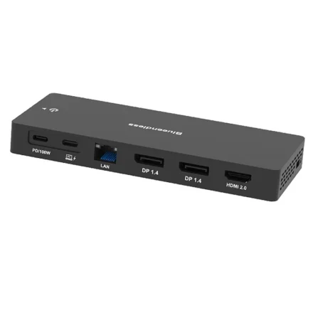 Blueendless HP1306 13-in-1 Type-C Docking Station DP1.4x2 HDMI PD100W LAN