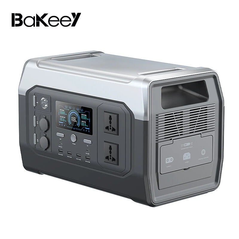 Bakeey 1800W Portable Solar Power Station 1024Wh LiFePO4 UPS Function