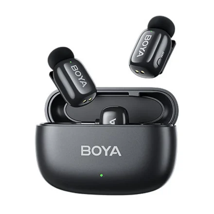BOYA Mini Wireless Lavalier Lapel Microphone AI Noise Cancelling
