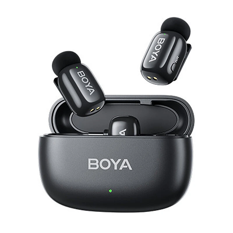 BOYA Mini Wireless Lavalier Lapel Microphone AI Noise Cancelling