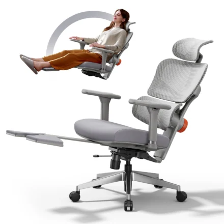 NEWTRAL NT002 Ergonomic Office Chair with Footrest High Back