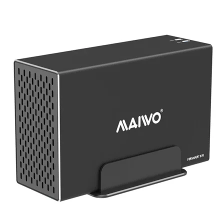 MAIWO 3.5'' HDD SATA RAID Storage Enclosure 5Gbps/10Gbps Dual Bay Hard Drive Docking Station