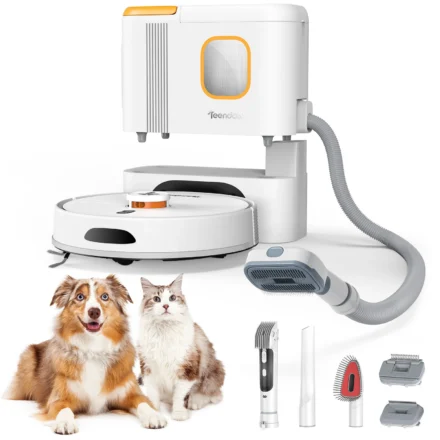 Teendow D20S MAX+ Robot Vacuum and Mop 6000Pa