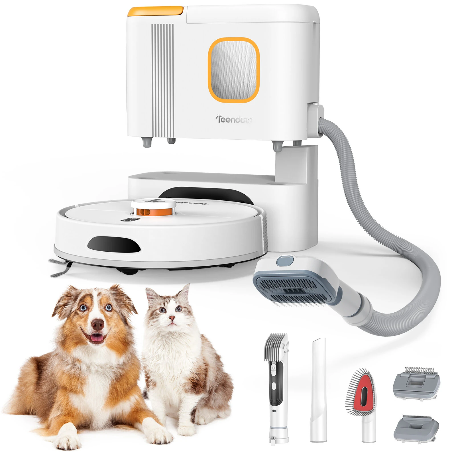 Teendow D20S MAX+ Robot Vacuum and Mop 6000Pa