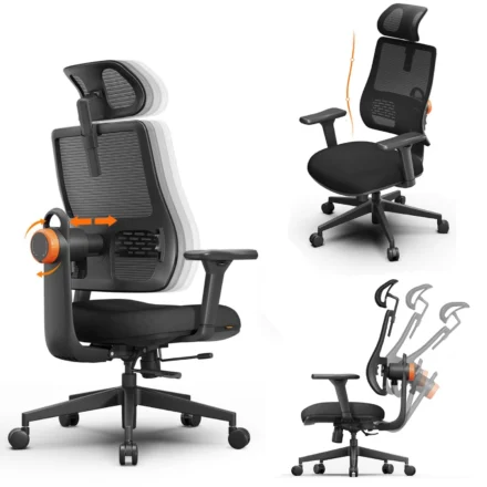 NEWTRAL MAGICH003 High Back Ergonomic Chair Auto-Following Backrest