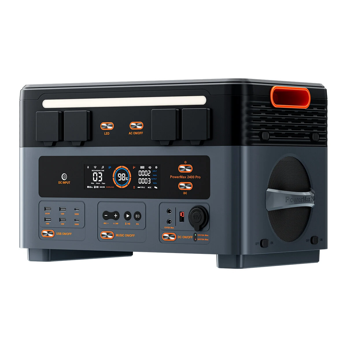 Blackview OSCAL PowerMax 2400 Pro Power Station 2400W 2016Wh Expandable