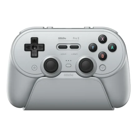 8Bitdo Pro 3 Tri-mode Gaming Controller with Charging Dock Hall Effect TMR