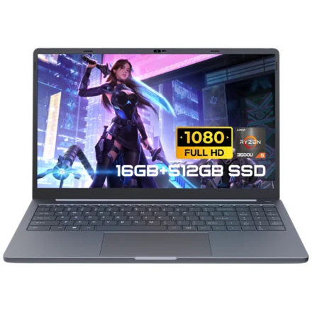 Ninkear A15 Air Laptop 15.6 Inch FHD AMD Ryzen 5 3500U 16GB 512GB SSD