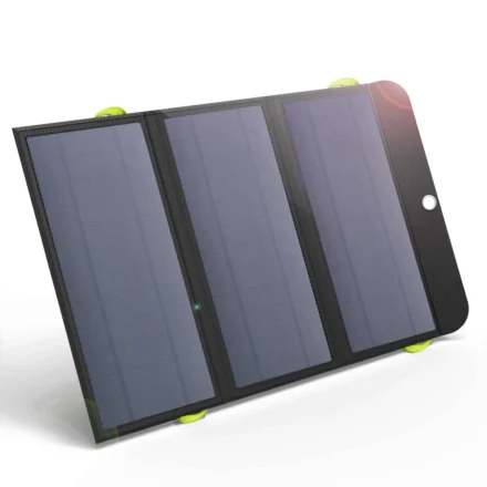 ALLPOWERS 21W Solar Panel Power Bank 10000mAh Portable Charger PD18W