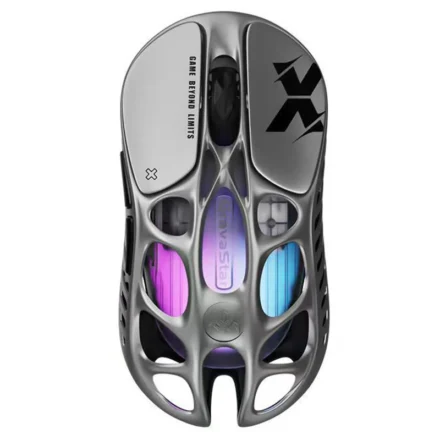 Gravastar MercuryX Pro Tri-mode Gaming Mouse PAW3950 32000DPI RGB