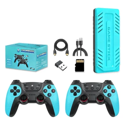 U36 50000+ Games TV Game Console S905 4K Game Stick Dual Wireless Controllers
