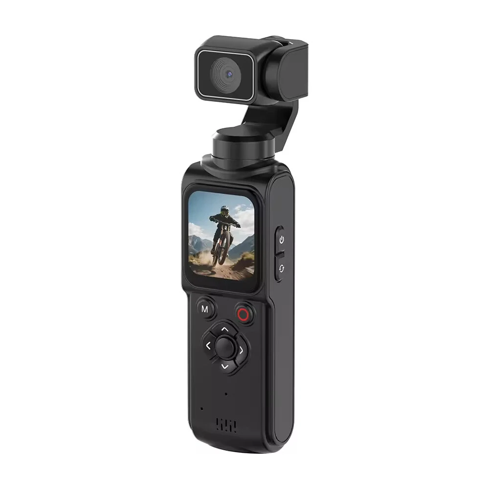 4K Sports Action Camera 1.72-inch Touch Screen 330 Rotary Lens Face Tracking