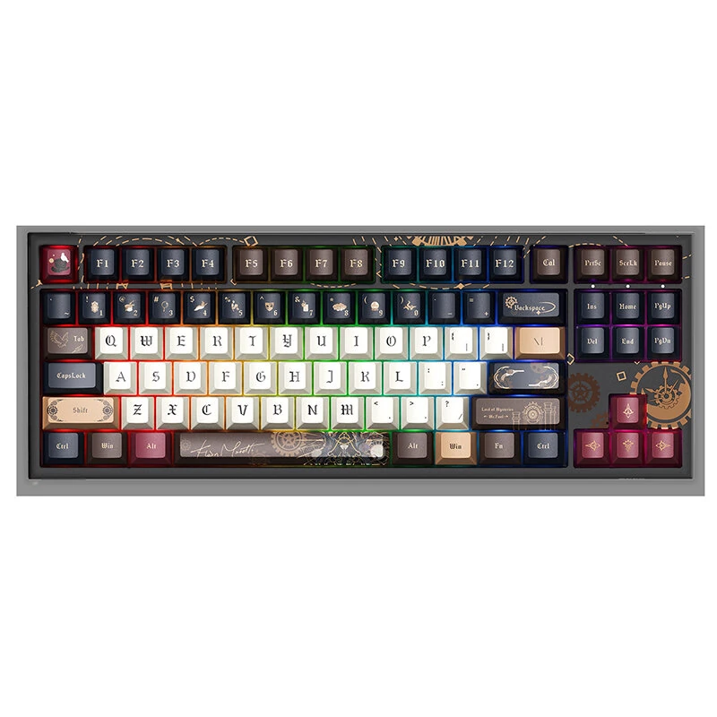 AKKO 5087V5 Keyboard 88 Keys Tri-Mode Hot-Swappable Gasket 8KHz