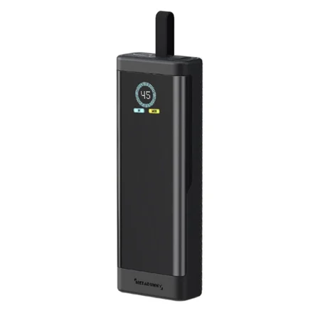 YT-2288 45W 20000mAh Smart Display Power Bank with Integrated Type-C Cable
