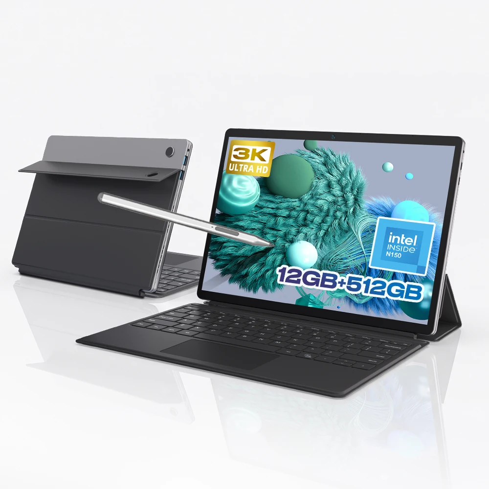 Ninkear S13 Neo 2-in-1 Tablet Intel N150 12GB LPDDR5 512GB SSD 13 Inch 3K Windows 11