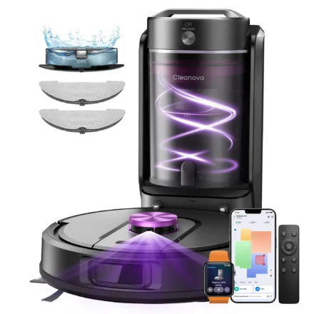 Vactidy WI5 Robot Vacuum Cleaner with Mop and Suction Station