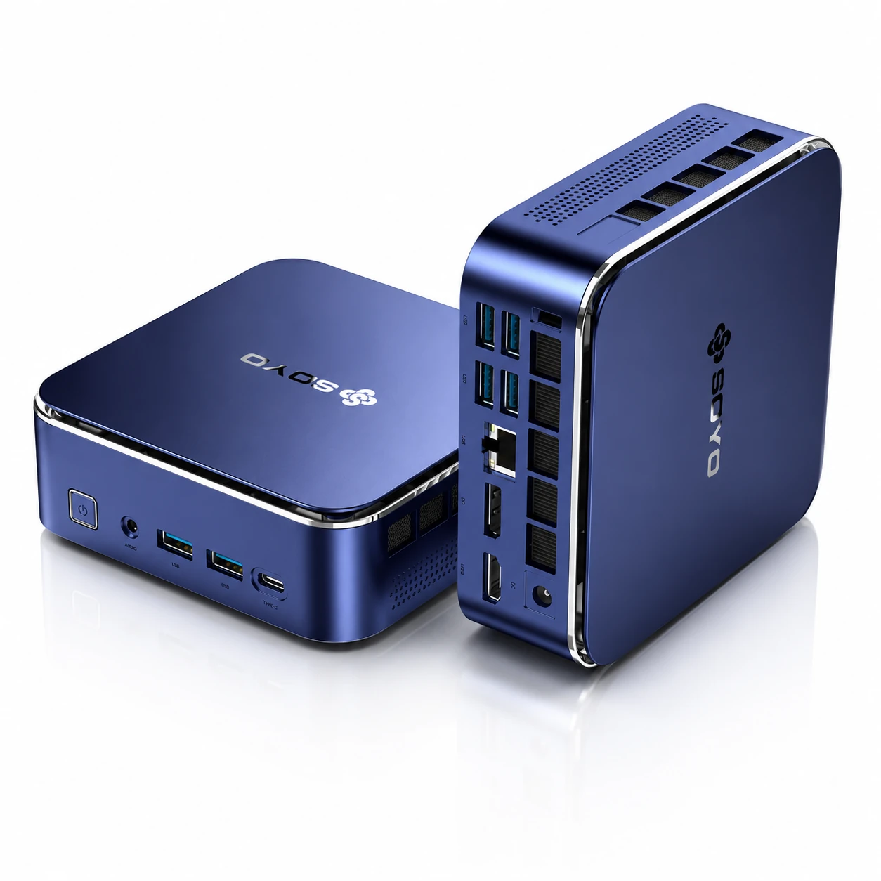 SOYO S5Air Mini PC AMD Ryzen 5 7535HS 16GB LPDDR5 512GB SSD WIFI6